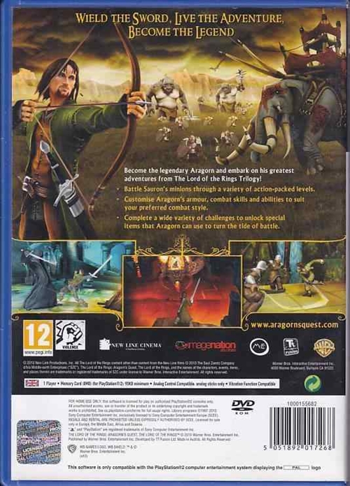 The Lord of the Rings Aragorns Quest